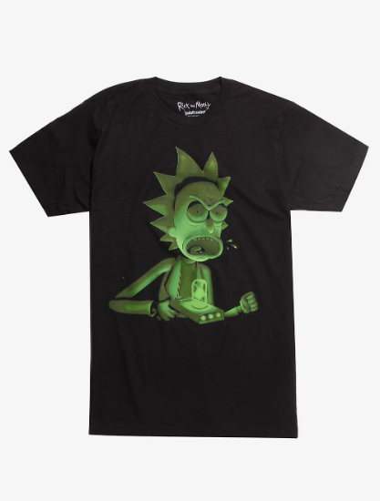 rick and morty portal gun shirt